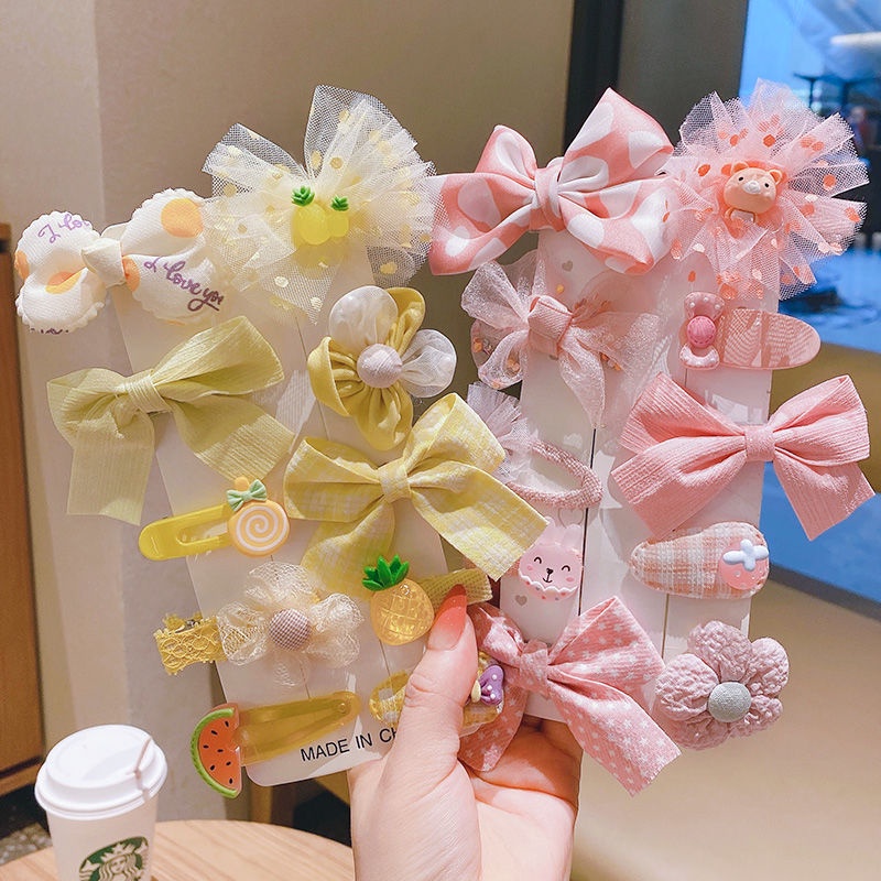 Set 23 kẹp tóc hình thỏ dễ thương cho bé gái