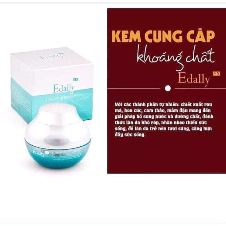 Edally Kem dưỡng cung cấp khoáng chất cao cấp Luxury aqua Cream 50g