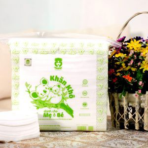 KHĂN VẢI KHÔ ĐA NĂNG MIPBI BỊCH LỚN 600g