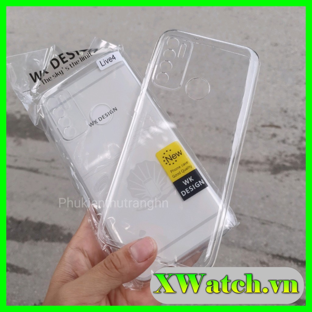 Ốp dẻo silicon Vsmart Live 4 / Joy 4 Joy 3 Joy 2 Star Star 3 Aris trong suốt có gờ bảo vệ camera