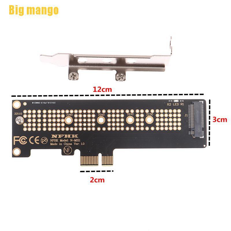 Thẻ Chuyển Đổi Từ Pcie M.2 Ngff Ssd Sang Pcie X1 4.0 Kèm Giá Đỡ | BigBuy360 - bigbuy360.vn