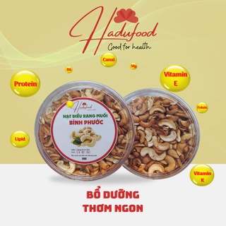 Hạt điều rang muối Bình Phước - Loại vỡ - HaduFood