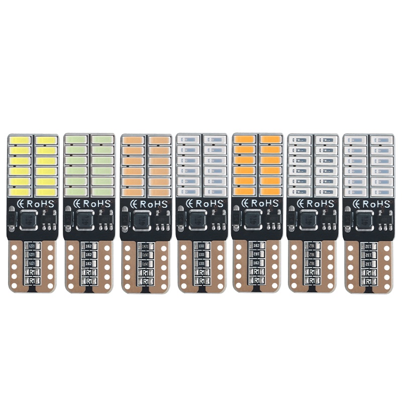 Set 2 Đèn led canbus t10 w5w 194 501 12v Cho Xe Ô Tô