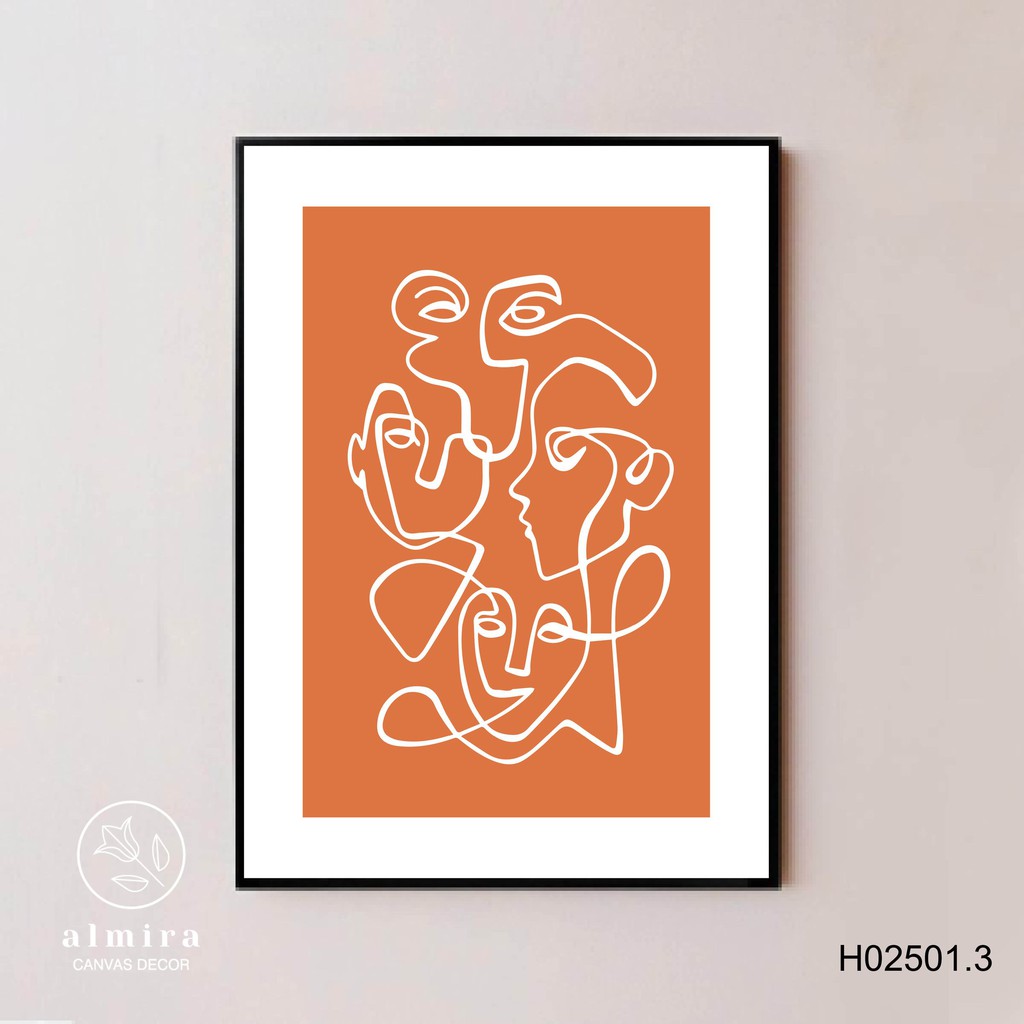 [Mã SRJULY1215 giảm 20K đơn 50K] ❤️ ƯU ĐÃI ❤️ Tranh trang trí nhà cửa Almira decor - tặng đinh treo 3 chân[H025] | BigBuy360 - bigbuy360.vn