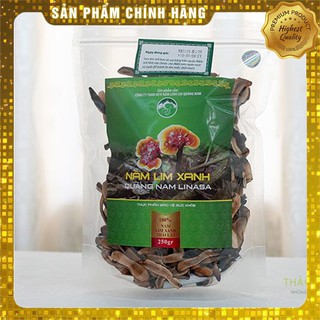 {chính hãng công ty} túi 250g Nấm Lim Xanh LiNaSa thái lát | túi xanh