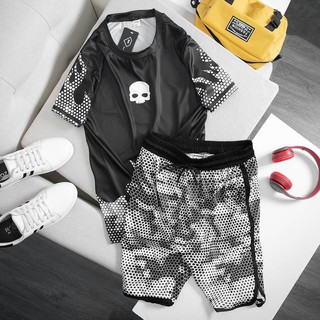 SALE OFF Bộ thể thao cao cấp logo phản quang siêu nét co dãn 4 chiều