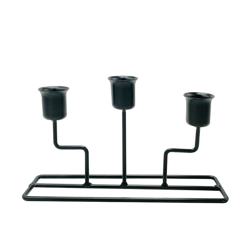 Giá Đỡ Đèn Cầy Bằng Kim Loại Phong Cách Bắc Âu Cổ Điển Độc Đáo Trang Trí Bàn Tiệc Cưới