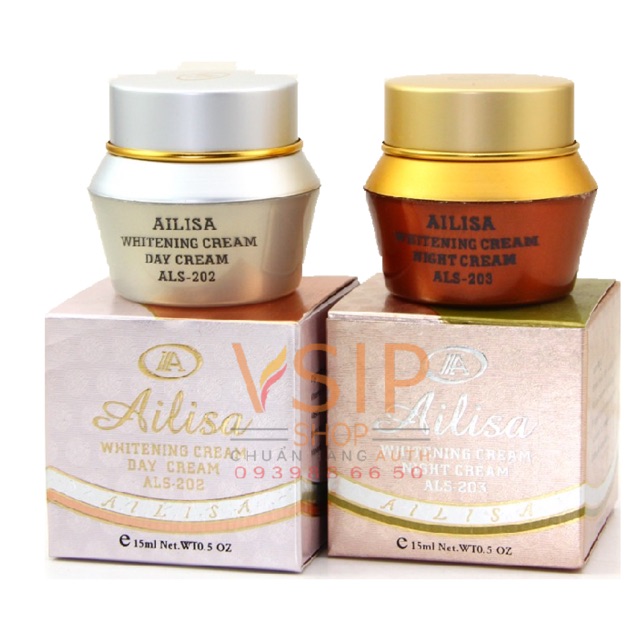 Ailisa ngày đêm làm trắng da, mờ thâm nám