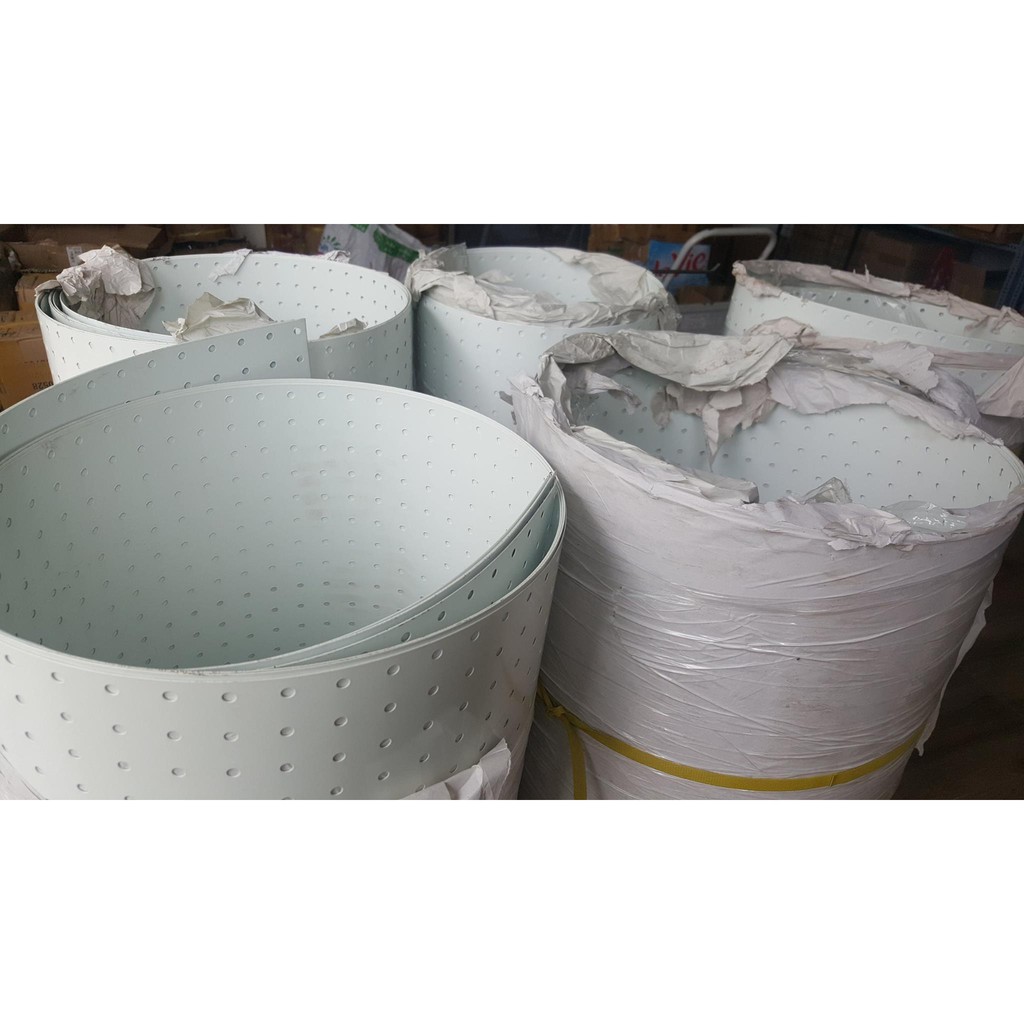 Tôn đục lỗ cài móc treo ⚡ CAO CẤP ⚡ Tấm tôn đục lỗ sơn tĩnh điện kích thước 1.2m x 2.5m