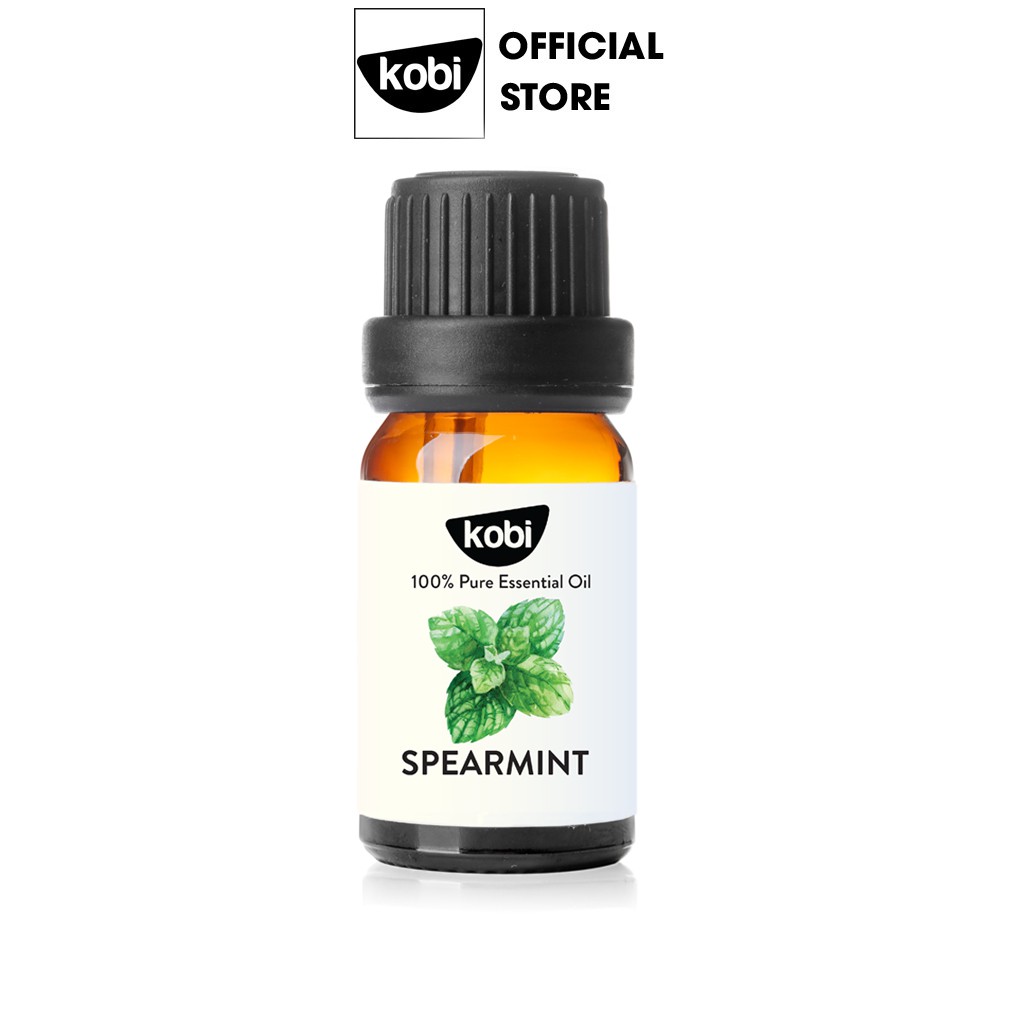 Tinh dầu Bạc Hà Lục Kobi Spearmint essential oil giúp kháng khuẩn, giảm căng thẳng hiệu quả - 10ml