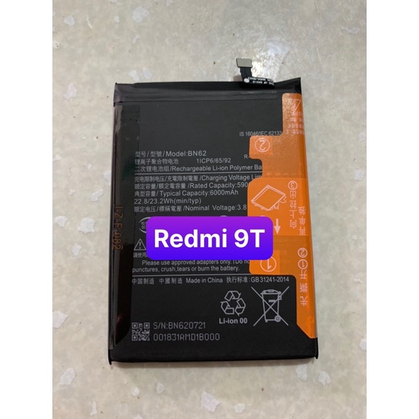 Pin điện thoại xiaomi Redmi 9T / Poco M3 mã BN62