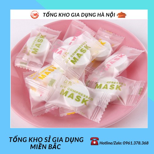 Mặt Nạ Nén Dùng Một Lần Chăm Sóc Da ( 1 Viên ) 88232 Tổng Kho Sỉ Gia Dụng