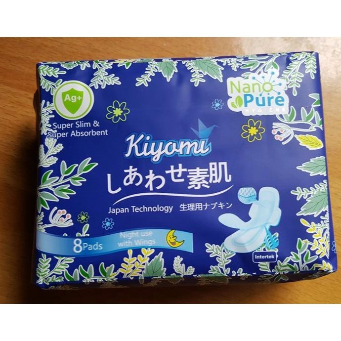 Băng vệ sinh cao cấp Siêu mỏng 1mm Kiyomi ban ngày, ban đêm, hàng ngày