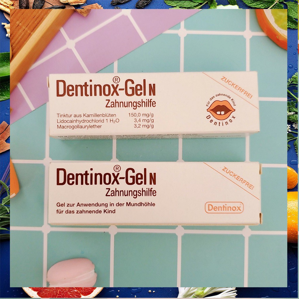 Gel Bôi Giảm Đau Khi Bé Mọc Răng Dentinox 15g