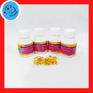 Bộ 5 chai tinh dầu vitamin cá cho thú cưng