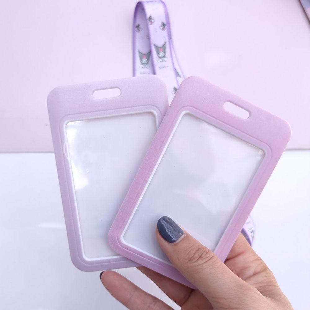 Móc Khóa Đựng Thẻ ID / Thẻ ID Họa Tiết Melody Melody Lấp Lánh Kèm Móc Khóa