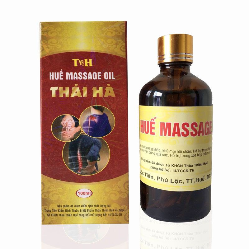 Dầu massage Huế - Thái Hà