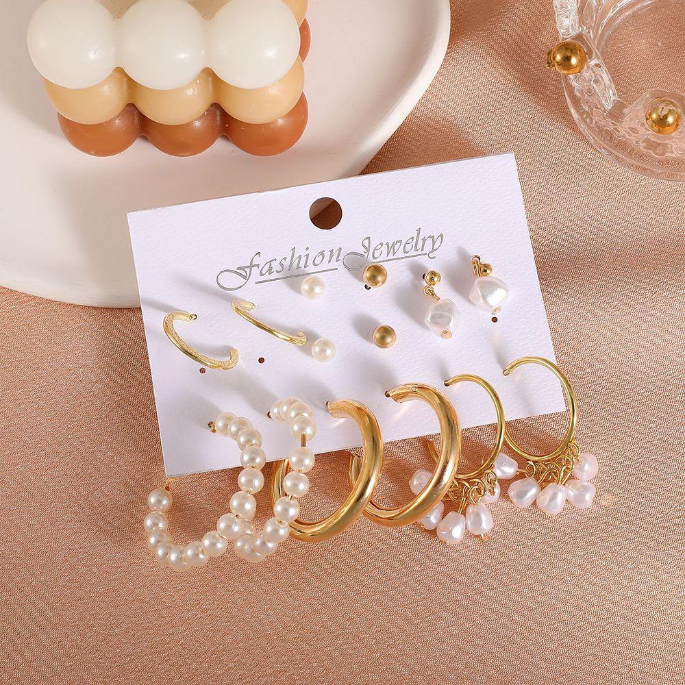 Set Khuyên Tai Dáng Dài Phong Cách Vintage Sáng Tạo Cho Nữ