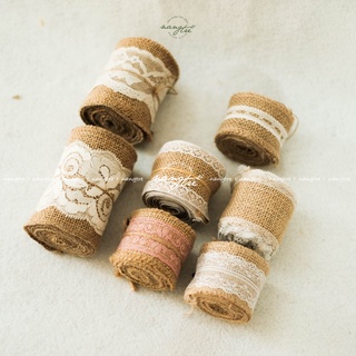 Cuộn vải ren trang trí- dài 2m x cao 5cm