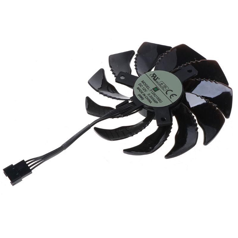 Quạt tản nhiệt t129215su 88mm chất lượng cao cho gigabyte geforce gtx 1050 1050ti 1060 1070