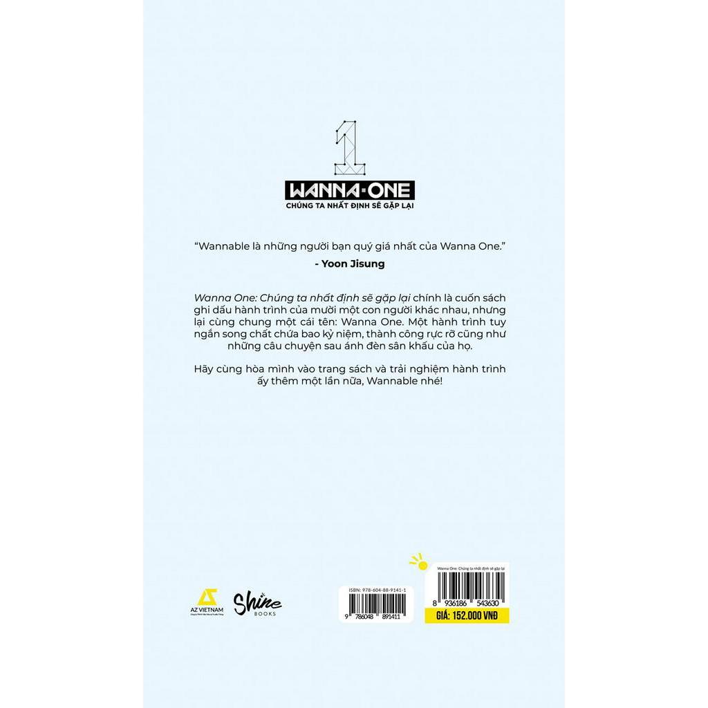 Sách Wanna One: Chúng Ta Nhất Định Sẽ Gặp Lại