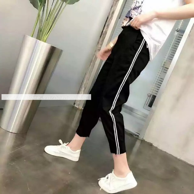 GIÁ HUỶ DIỆT .QUẦN THÔ KAKI CHẠY RÓT ĐEN TRẮNG (SL) .