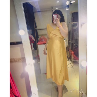 Bigsize Đầm hở lưng 3 màu (bigsize haihai)