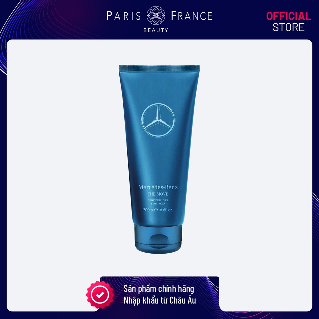 Paris France Beauty - Sữa Tắm Nam Mercedes-Benz The Move Shower Gel 200ml