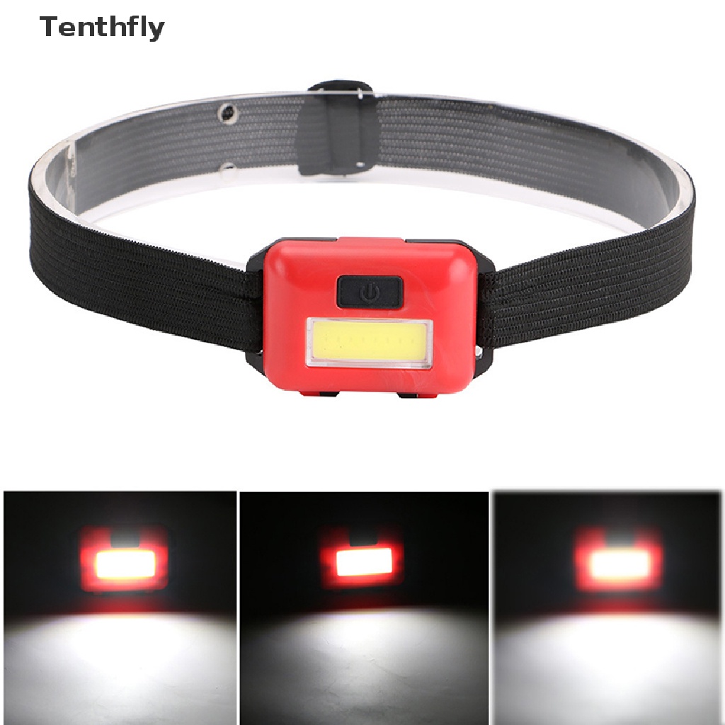 Đèn pin led cob mini đeo trán tiện lợi