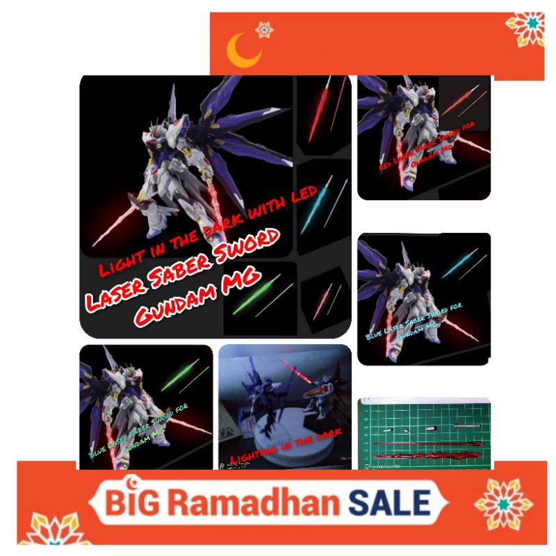 Gundam Thanh Kiếm Laser mg Saber Có Đèn Led Chất Lượng Cao