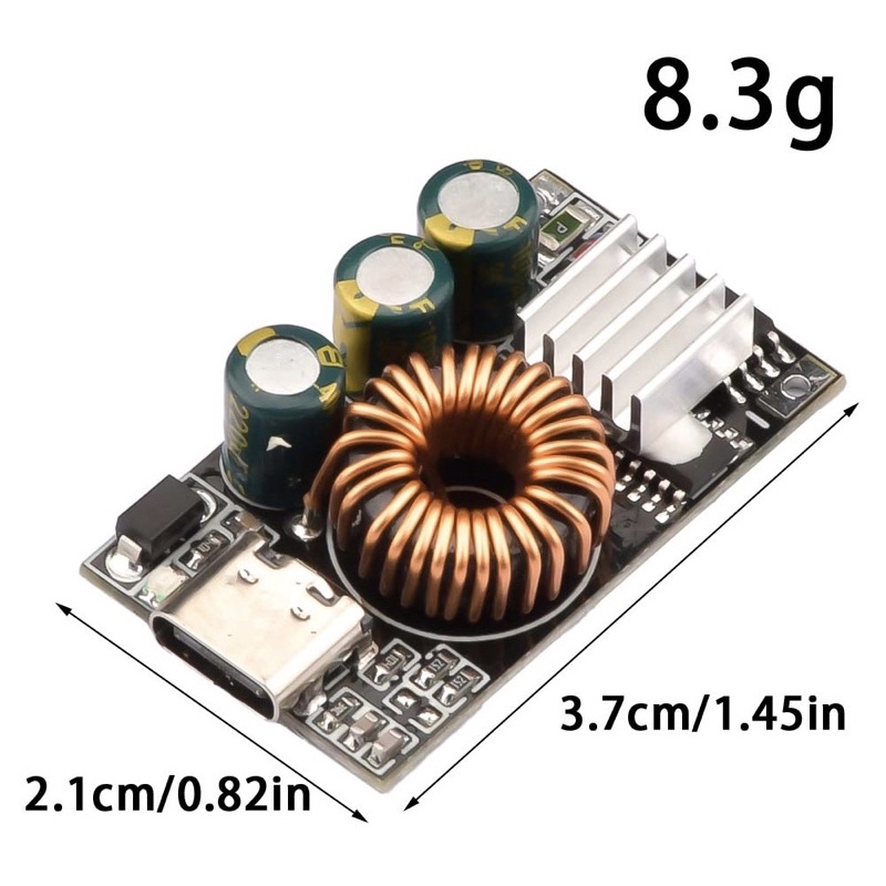 Mạch sạc siêu nhanh PD 3.0 PPS Qc3.0 4.0, sạc nhanh 30W - 65W, mạch sạc gắn xe máy, nlmt