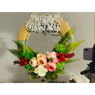 Vòng nguyệt quế noel
