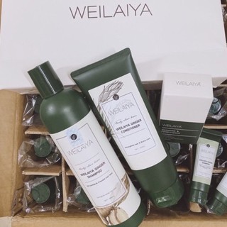 Dầu gội xả Gừng Weilaiya ngăn rụng, giúp mọc tóc