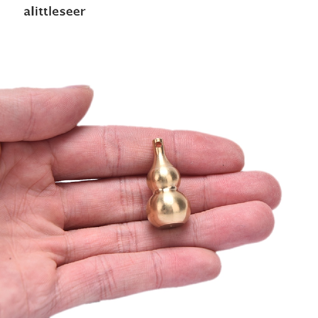 [ER] Mặt Dây Chuyền Hồ Lô Bằng Đồng Nhỏ Phong Thủy Trung Hoa