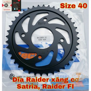 Dĩa Raider, Satria, Raider FI Recto, size 40.thái lan