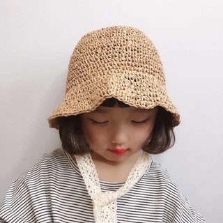 Combo mũ cói thắt nơ hàn quốc cho mẹ và bé