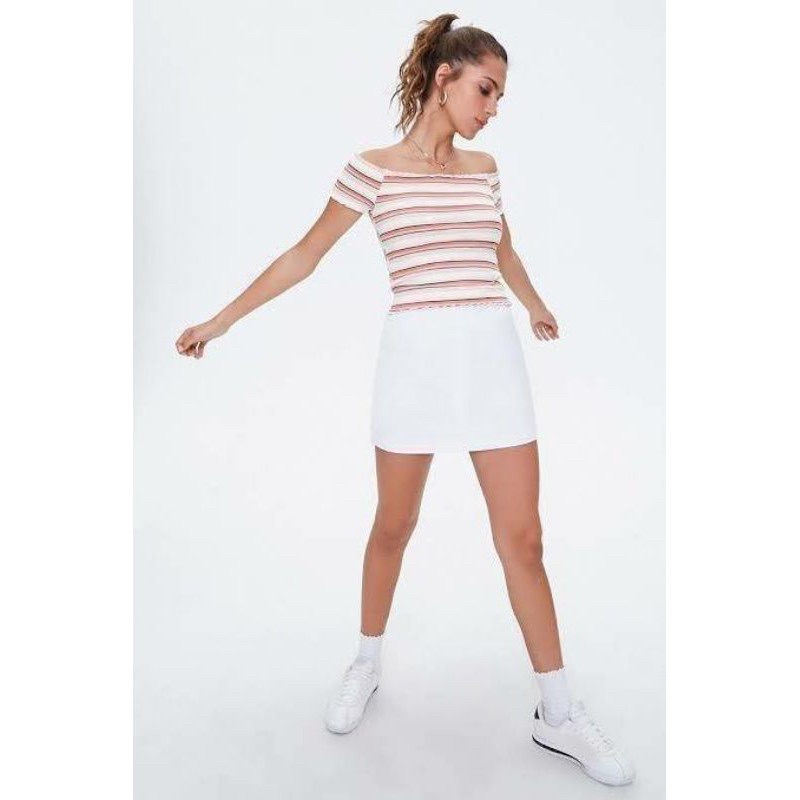 Áo thun trễ vai F21