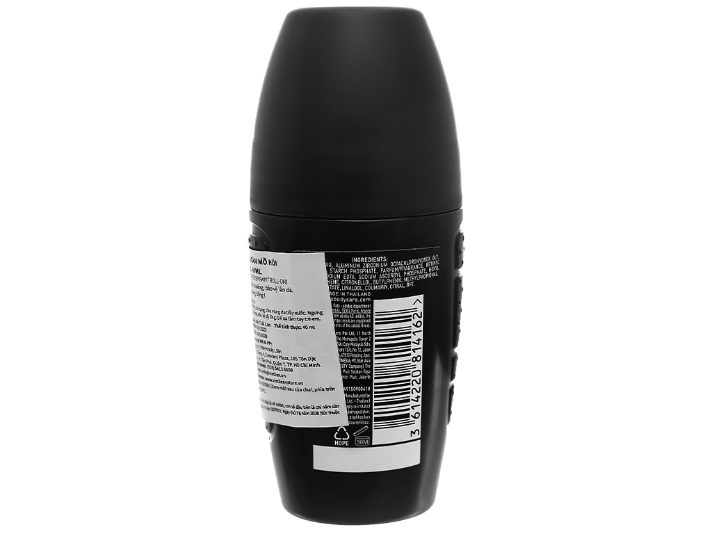 [Hàng nhập khẩu chính hãng] Lăn Khử Mùi Nam Adidas Ngăn Mồ Hôi 6in1 40ml