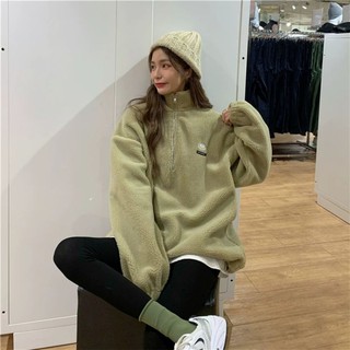 Áo Sweater cao cổ lông cừu