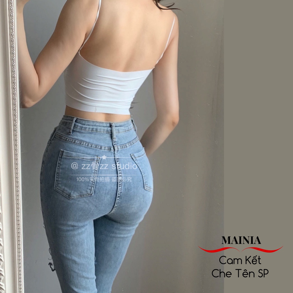 [Loại 1 Túi Zip] Áo Bra Đúc Su 2 Dây Nhún Ngực Cực Sexy Gợi Cảm Cao Cấp Mainia Shop