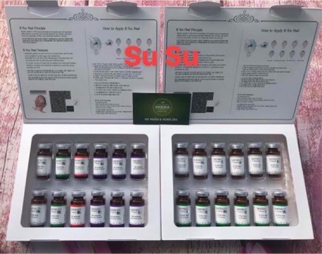 Vi kim tảo biển btox 4 màu