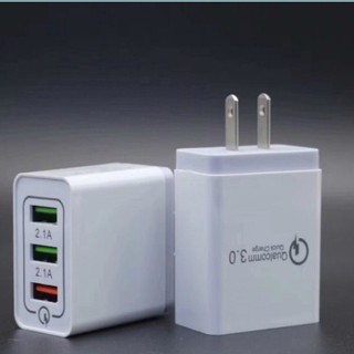 Củ sạc nhanh quick charge 3.0 3 cổng usb