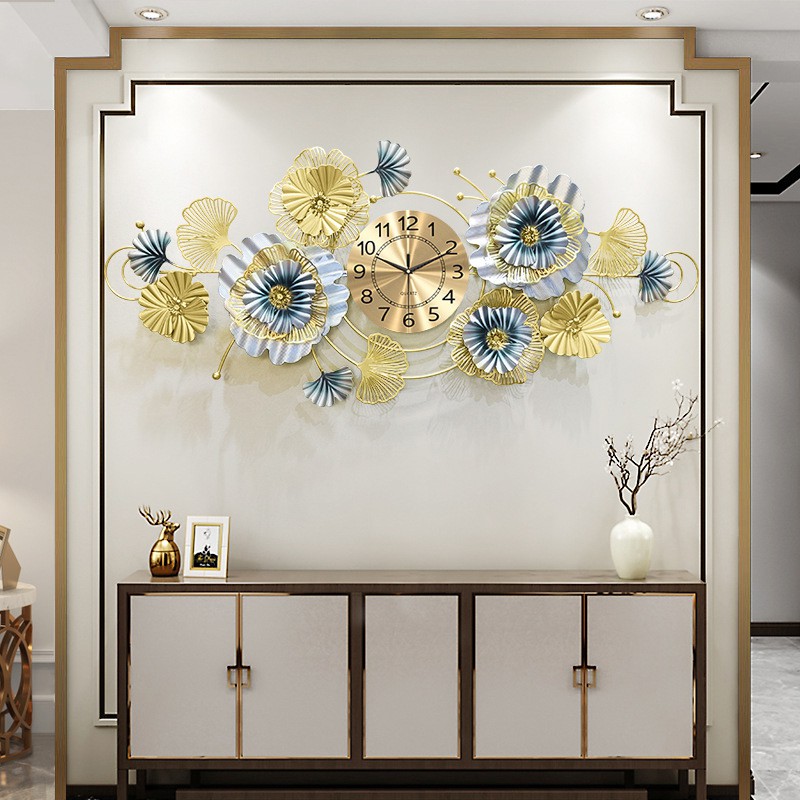 Đồng Hồ Treo Tường, Đồng Hồ Trang Trí Decor 3D mã BS203 size 120cm