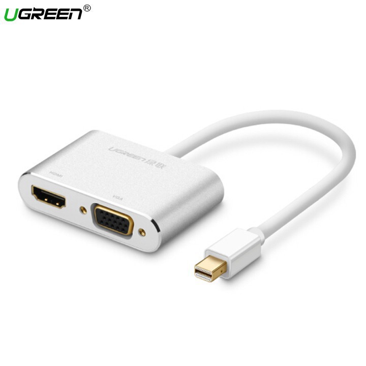 Cáp chuyển đổi Mini Displayport to HDMI và VGA Ugreen 20422 _Bảo hành chính hãng 18 tháng