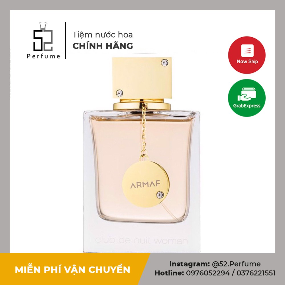 [MẪU THỬ] Nước hoa nữ Club De Nuit Woman - 52.Perfume