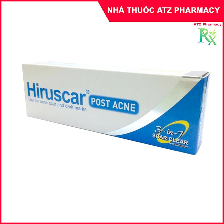 Hiruscar Post Acne gel 5g - Cải Thiện Mờ Sẹo - Atzpharmacy
