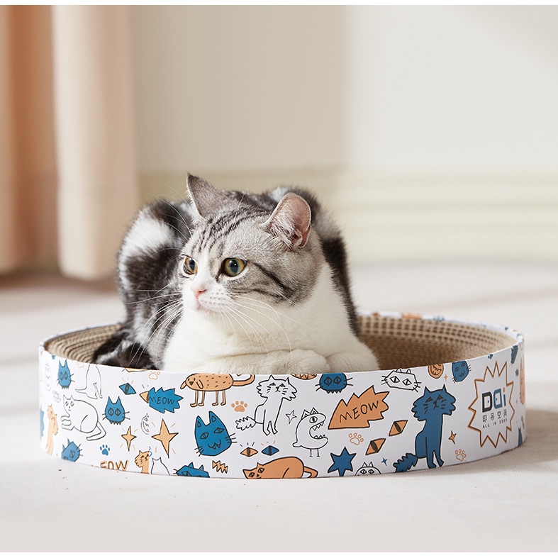 𝗨𝗿𝗯𝗮𝗻_𝗖𝗮𝘁 𝗦𝗰𝗿𝗮𝘁𝗰𝗵_Bàn cào móng tròn cho mèo