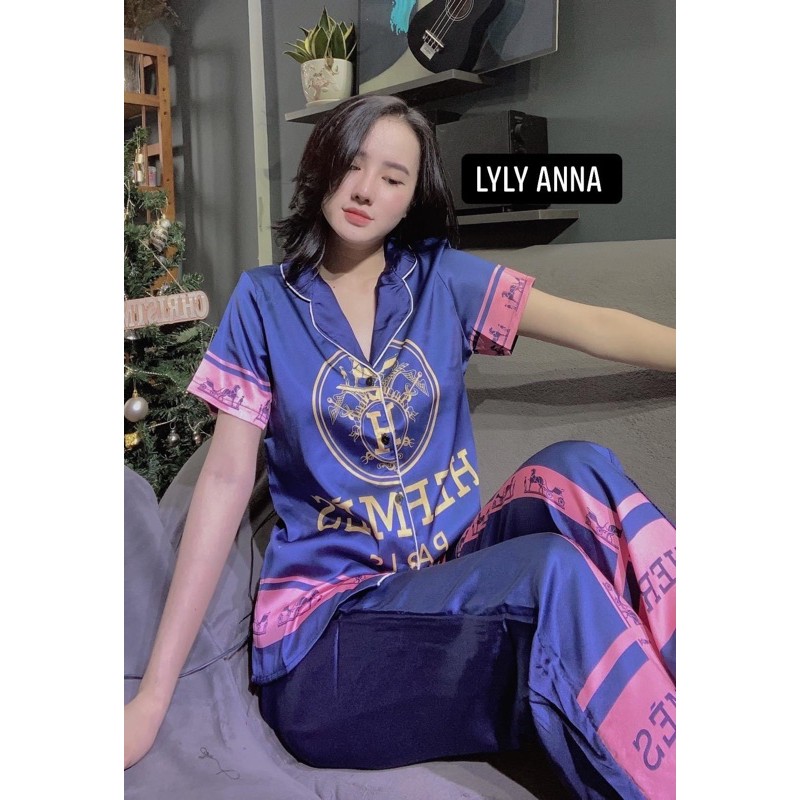 Pizama Lụa 3D BigSize Tay Ngắn Quần Dài | BigBuy360 - bigbuy360.vn