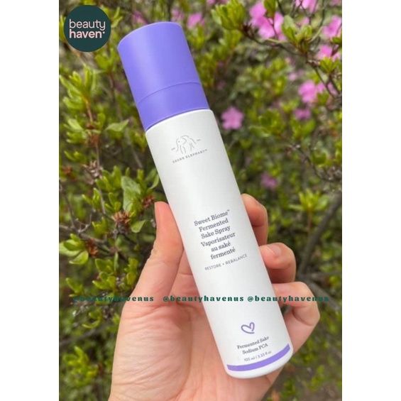 Toner dạng xịt Drunk Elephant Sweet Biome Fermented Sake Hydrating Spray 100ml (AUTH)