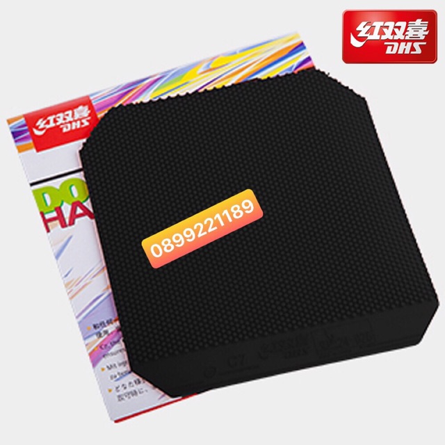 Mặt vợt bóng bàn gai DHS C7 Hàng chính hãng